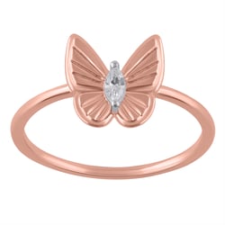 Ring aus Gold mit Lab Grown Diamanten Rachel