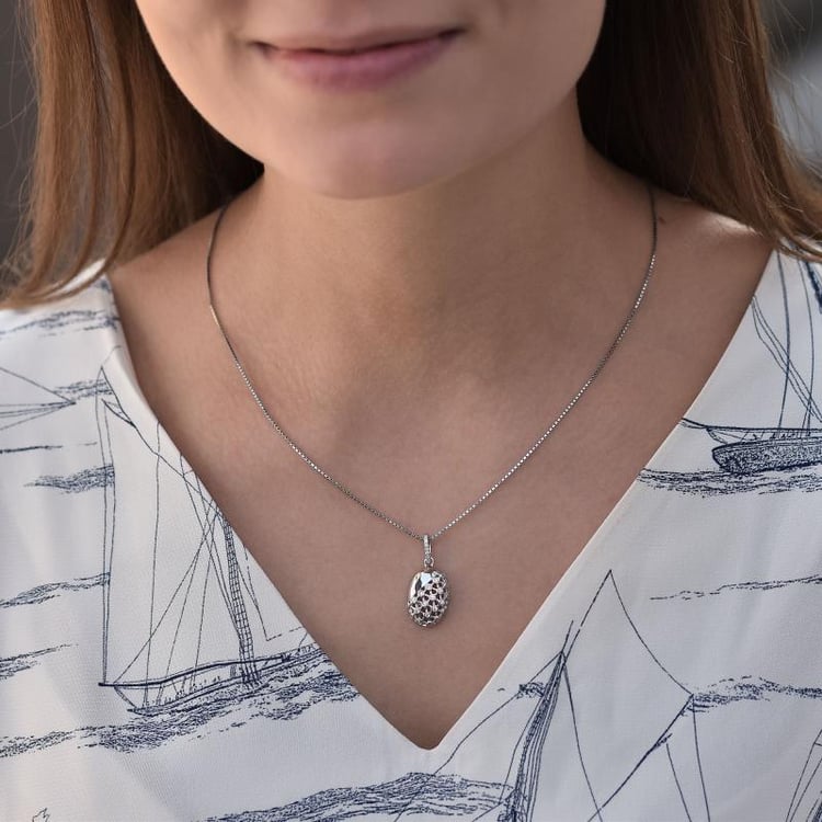 Halskette aus Silber 35726