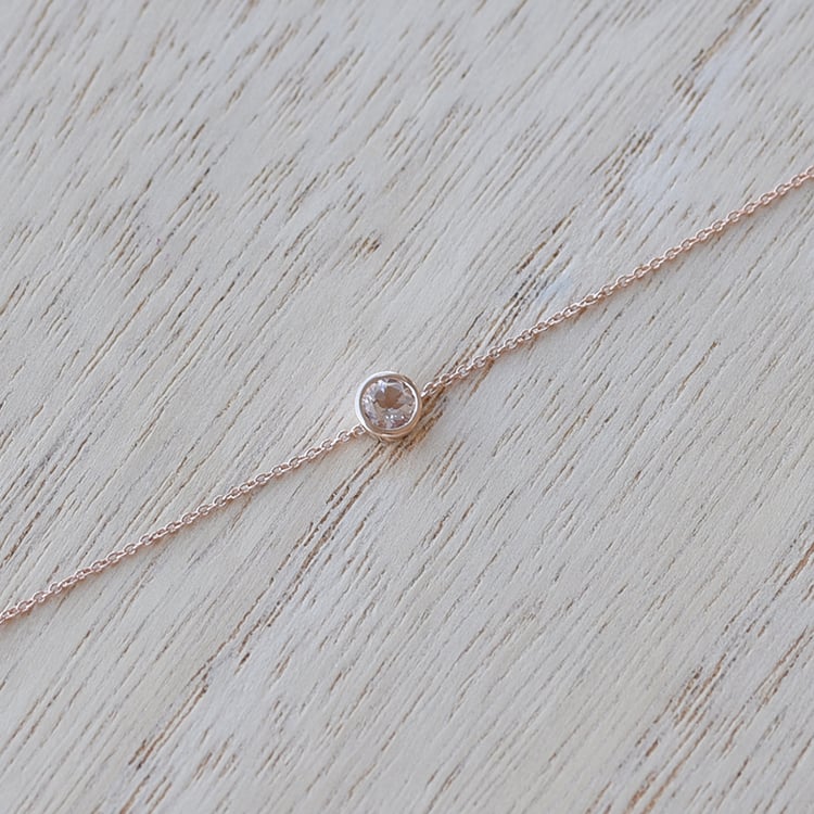 Silbernes Armband mit Morganit Arleth 103220