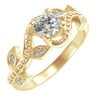 Vintage-Verlobungsring mit Diamanten Vindo