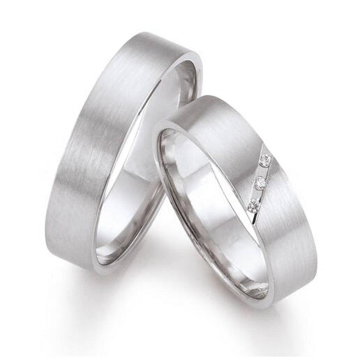 Eheringe aus Platin 
