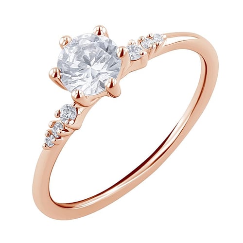 Verlobungsring im Lab Grown Diamanten Kristia
