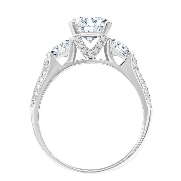 Glänzender Verlobungsring mit Lab Grown Diamanten Barann 76075