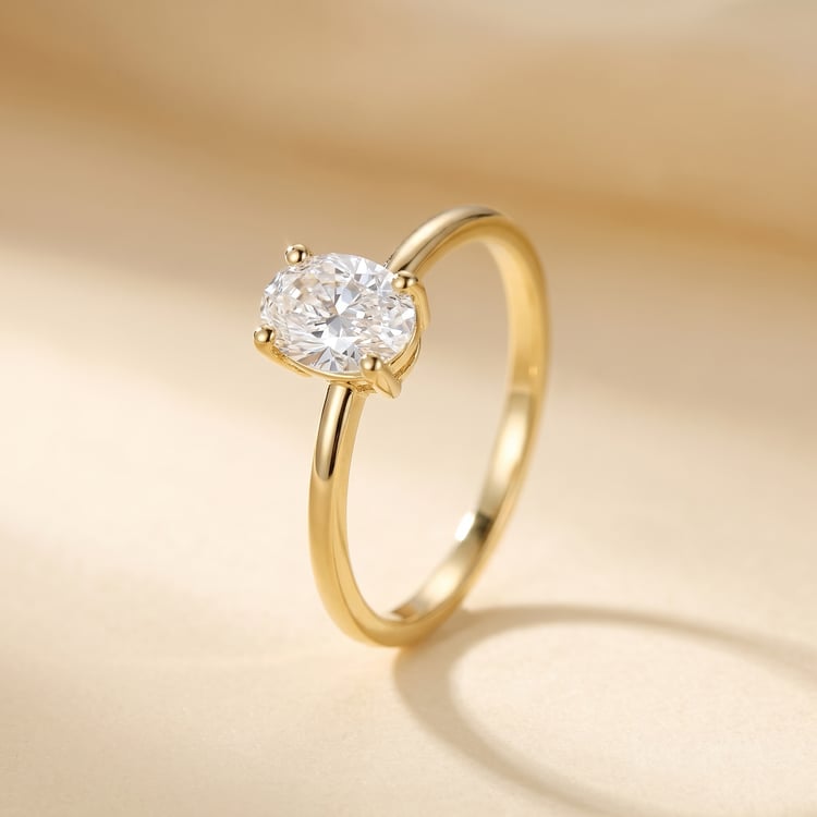 Verlobungsring mit Buchstaben und Diamanten Frost 166815