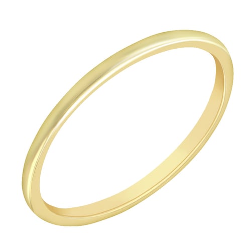 Minimalistische Eheringe aus Gold Claudia