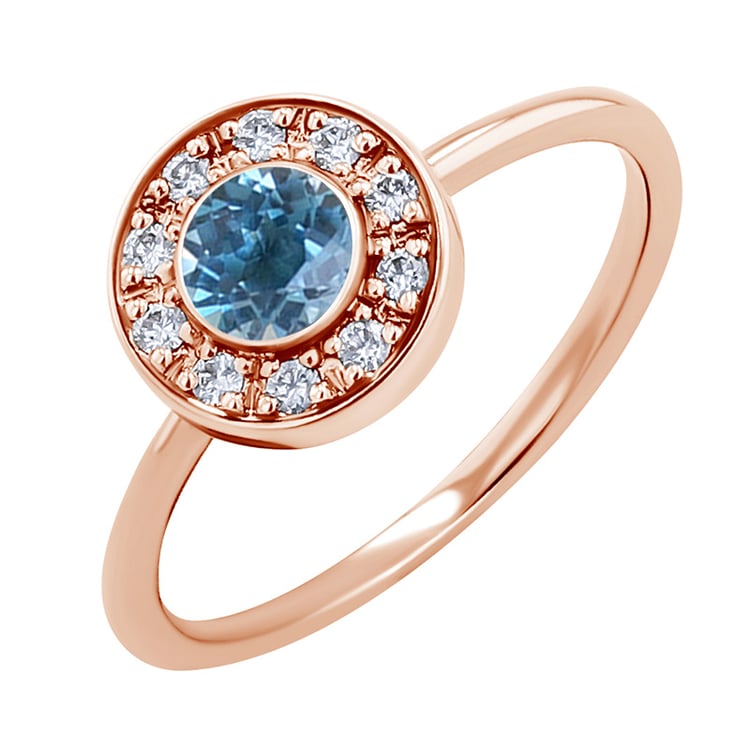 Verlobungsring im mit London Topas Fernanda 129382