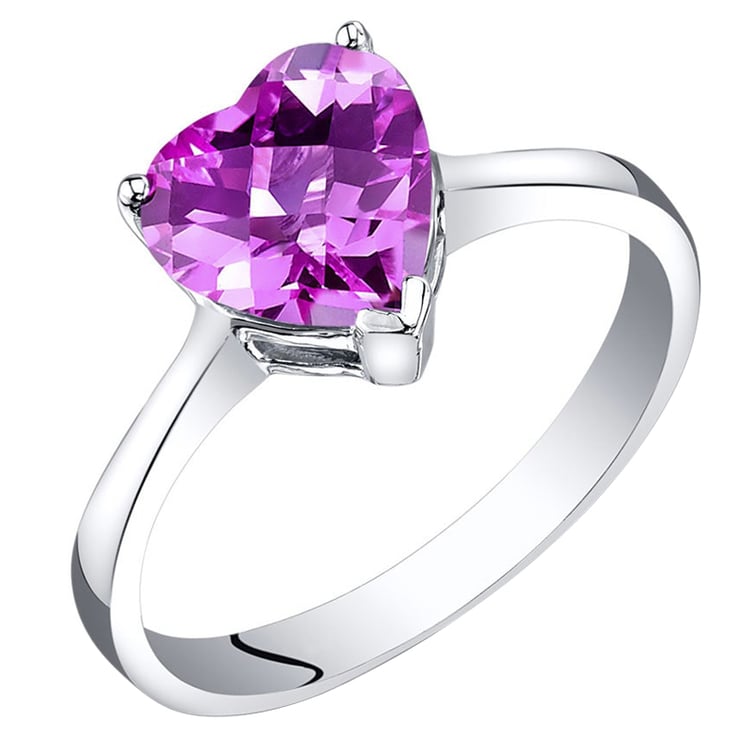 Goldring mit Saphirherz Halle