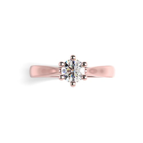 Verlobungsring mit Lab Grown Diamanten Sati