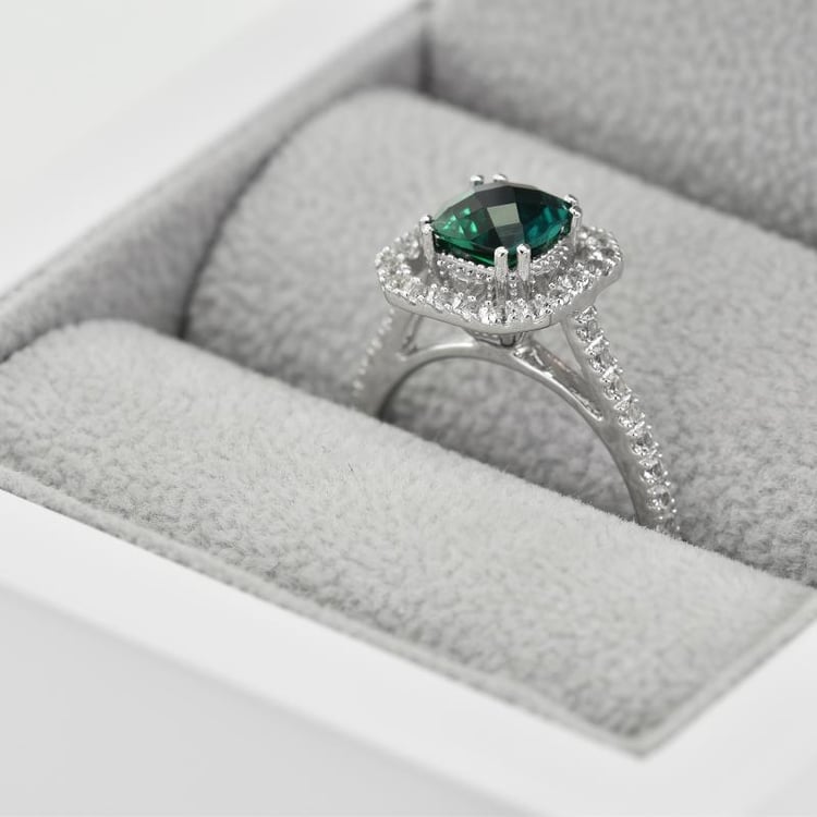 Smaragdring aus Gold 38820