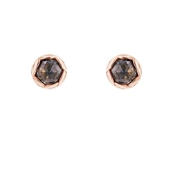 Minimalistische Ohrringe mit Salt and Pepper Diamanten Shyla