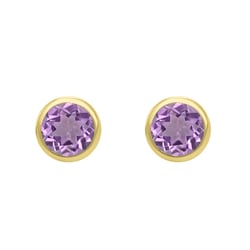 Ohrringe mit Amethysten Wetty