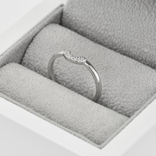 Goldener Diamantring Zarra