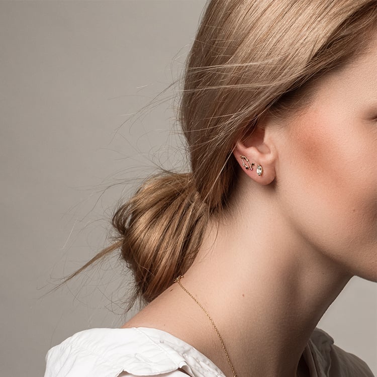 Ohrring mit Sternzeichen Capricorn 95308