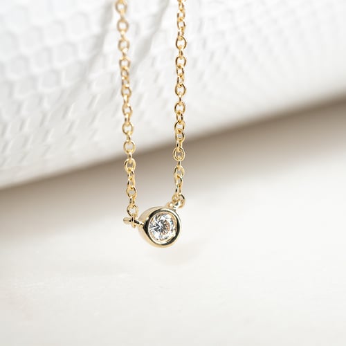 Minimalistisches Schmuckset mit Diamanten Livy