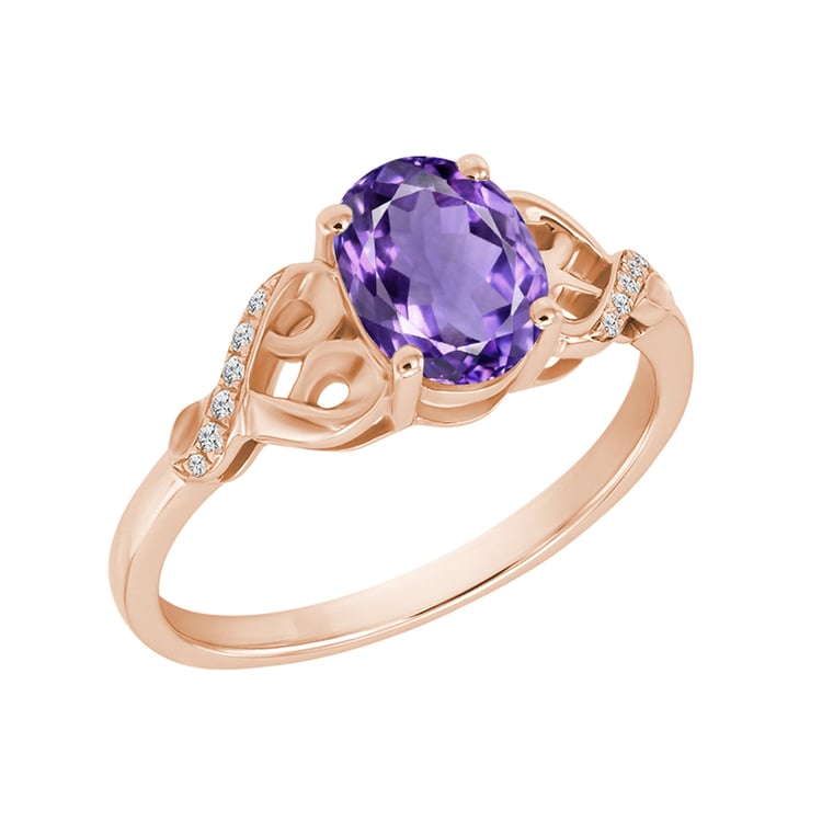 Ring aus Roségold 23130