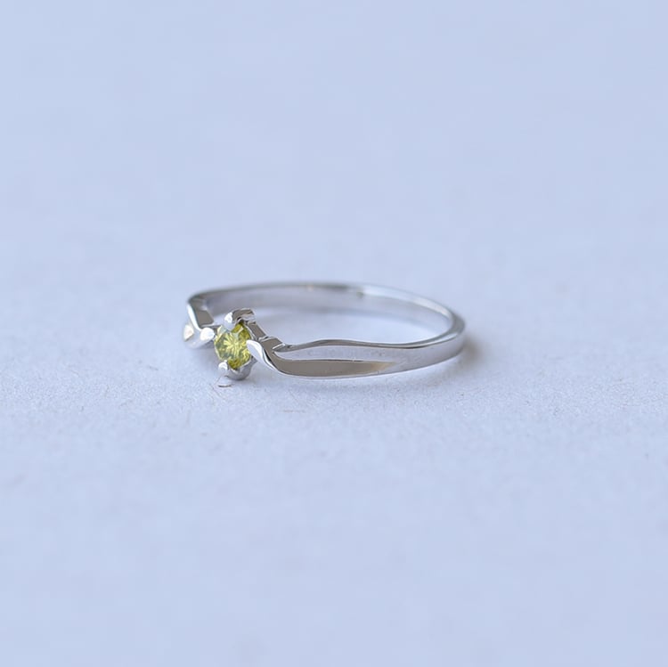 Goldener Diamantring 63938