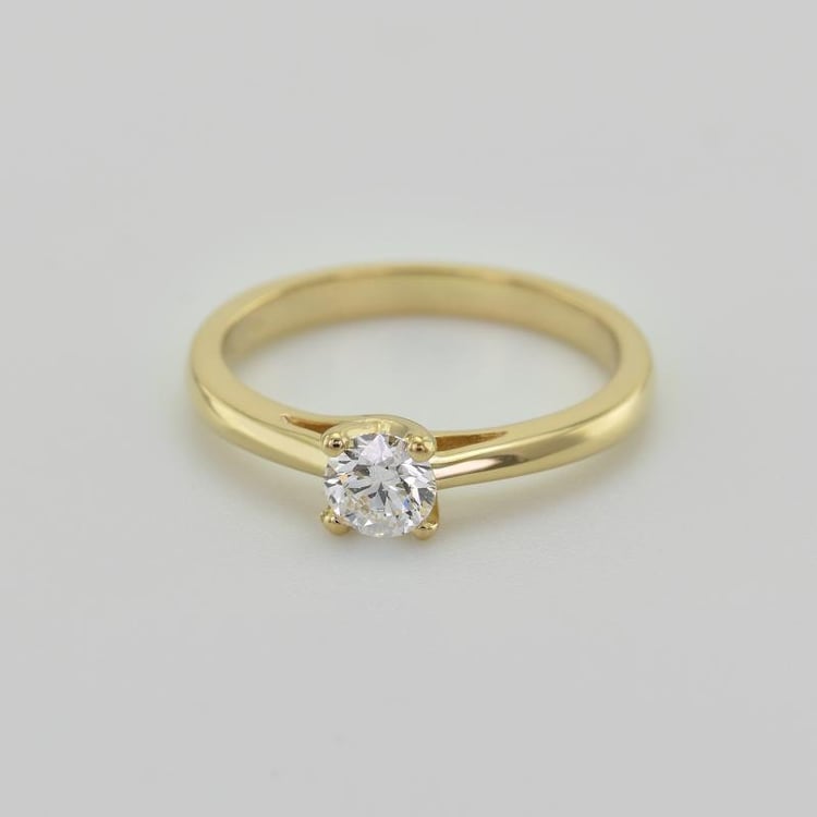 Goldener Verlobungsring mit 1.02 ct IGI zertifiziertem Lab Grown Diamanten Katya 148277