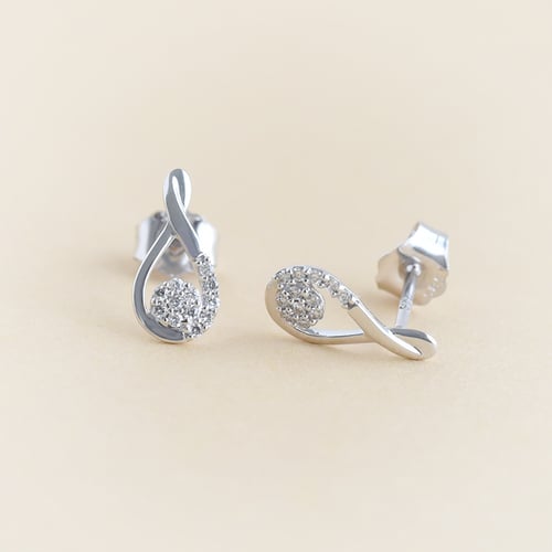 Ohrringe in Tropfenform mit Lab Grown Diamanten Daniela