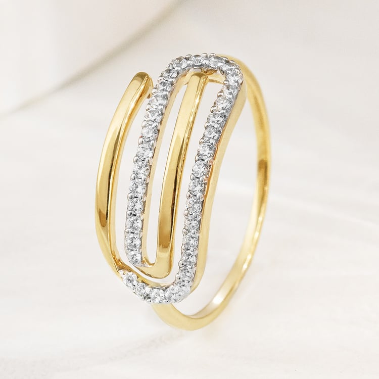 Ring aus Gold mit Lab Grown Diamanten Rebeca 163458