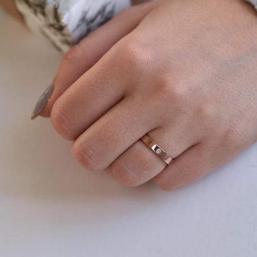 Trauringe mit Diamant Bren