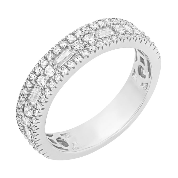 Luxuriöser Half-Eternity-Ring mit Lab Grown Diamanten Irenaeus 141491