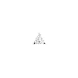 Mini Ohrstecker mit einem Trillion Lab Grown Diamant Manzo