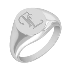 Herrenring mit Lasergravur Badane