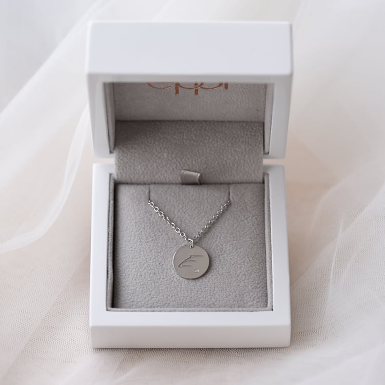 Anhänger aus Silber mit Gravur 52473