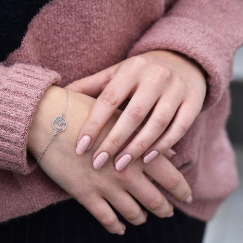 Minimalistisches Armband mit Weltkarte Earth