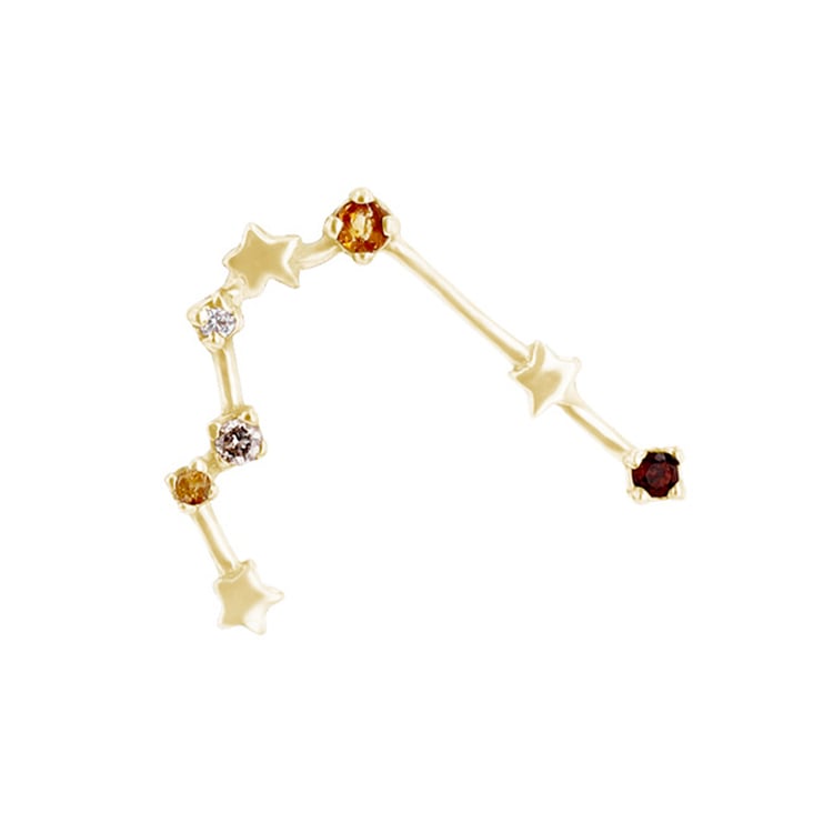 Ohrring mit Sternzeichen Gemini