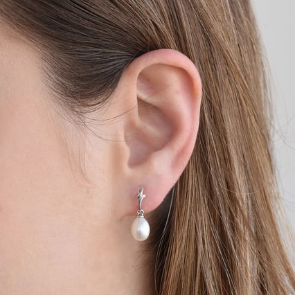 Elegante Ohrringe mit Perlen Danna