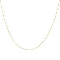Venezia Halskette 50 cm aus vergoldetem Silber