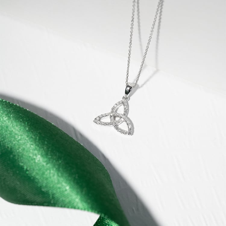 Keltischer Knoten Diamanten Armina 128266