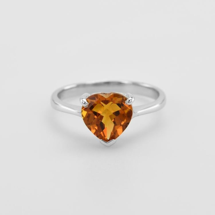 Ring mit Citrinherz 50550