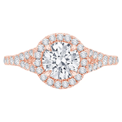 Verlobungsring im Halo-Stil mit Lab Grown Diamanten Tribeca