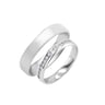 Memoire-Ring und flacher komfortabler Ring Tiall