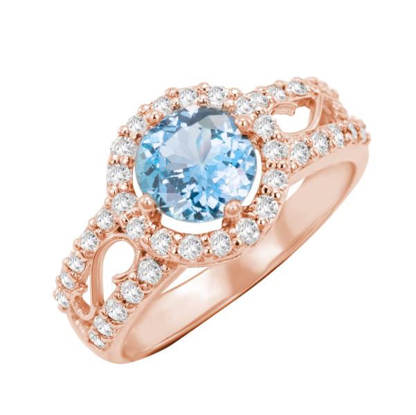 Goldring mit Topas und Diamanten Eriah 59758