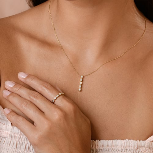 Ring mit Diamanten Evelyn