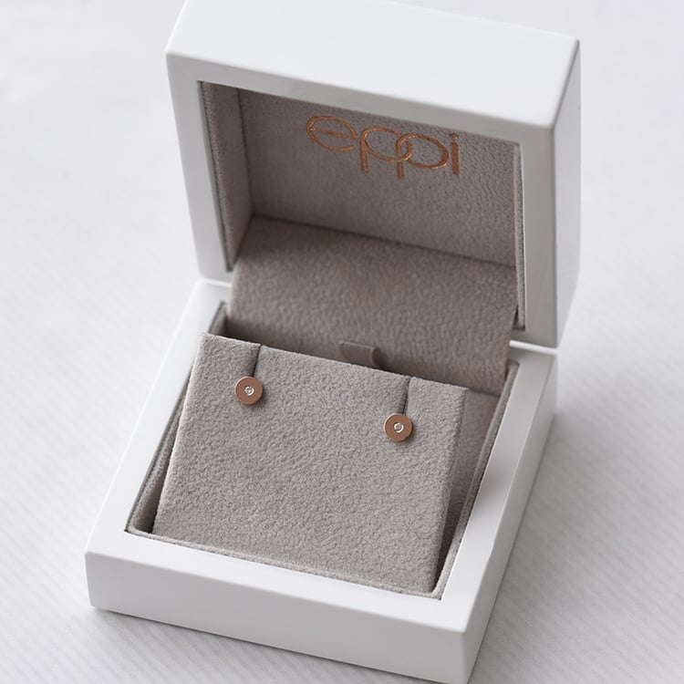 Ohrringe in runder Form 72445