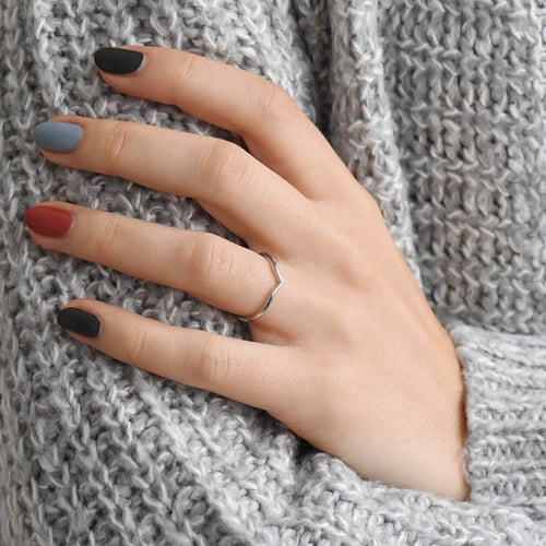  Minimalistischer Ring Villiane