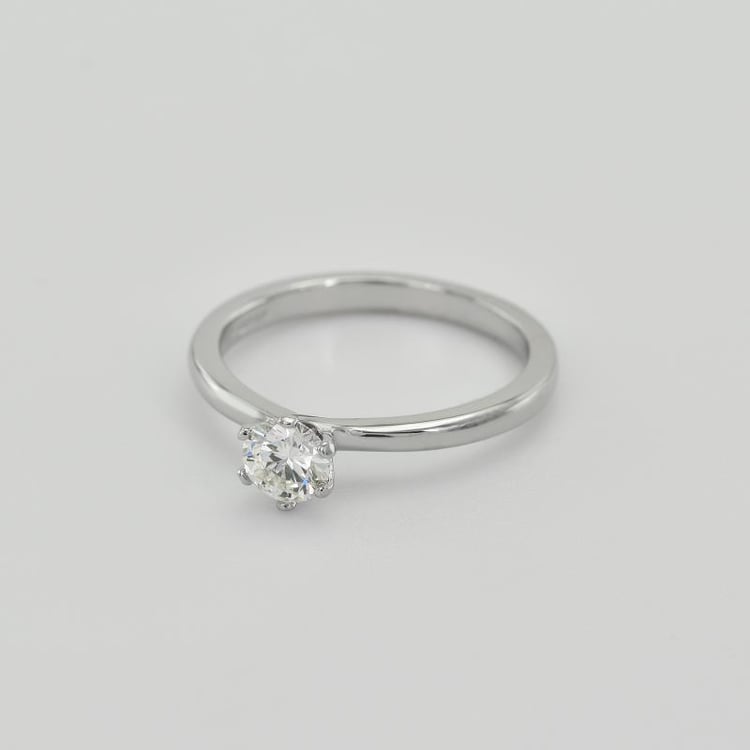 Platinring mit 0.29ct GIA zertifiziertem Diamant Rabby 73385