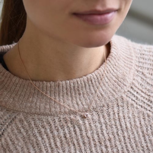 Set aus zarten Schmuckstücken mit Morganiten Burch