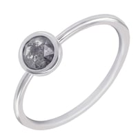 Ring mit Salt and Pepper Diamant Fermie
