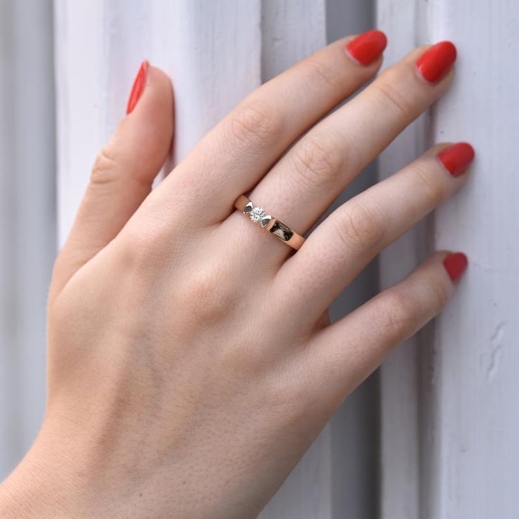 Ring mit Diamanten 45068