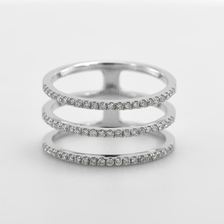 Goldring mit Diamanten 49756