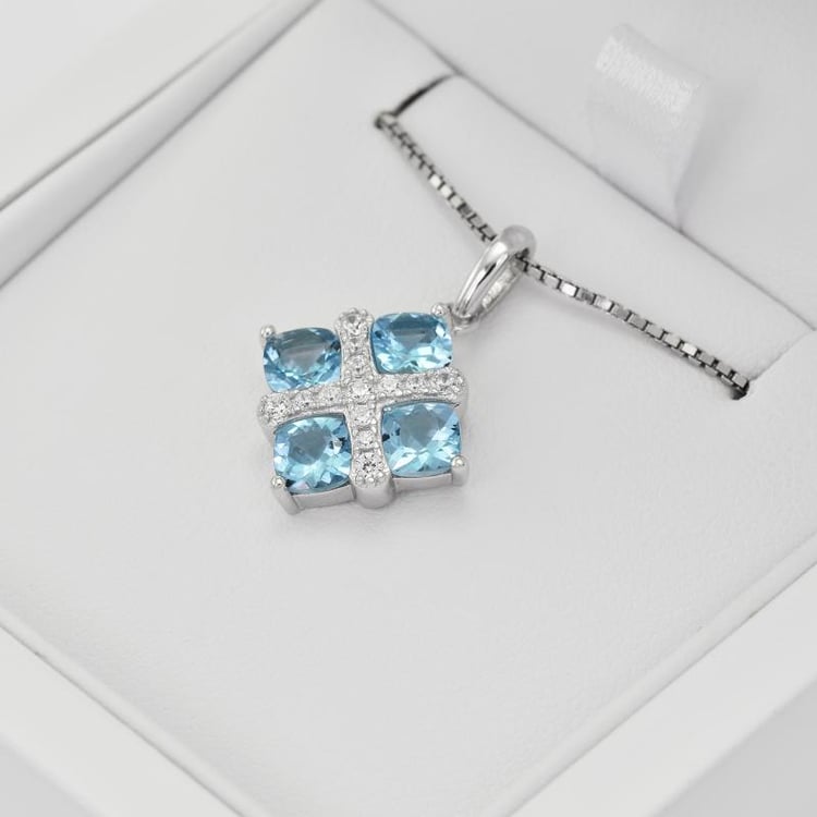 Silberkette mit Topsen 30434