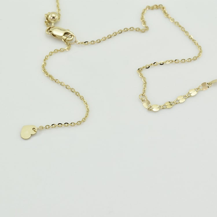 Goldener Choker mit einstellbarem Verschluss Eliana 41878