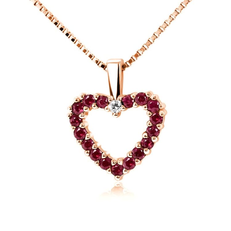 Anhänger in Herzform 8316