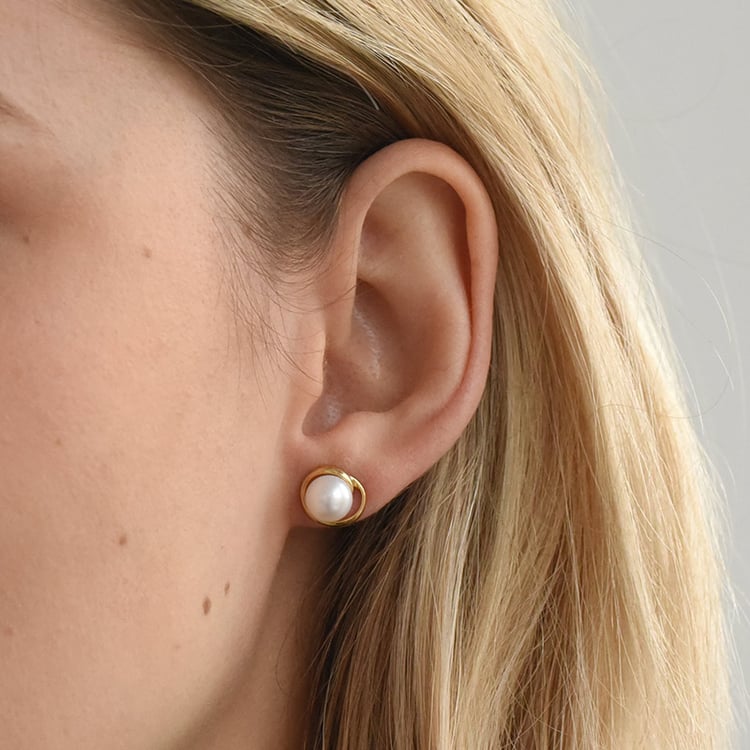 Elegante Perlenohrringe Lucas 90328