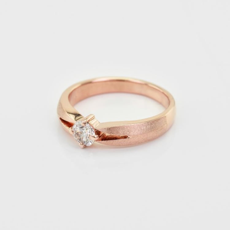 Goldener Diamantring 19626